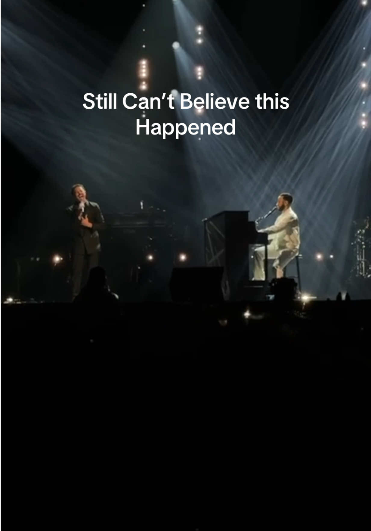Ordinary People was the first song I sang for my very first audition. Didn’t know I was auditioning to sing it with John Legend almost 20 years later at home in Brooklyn. Thank you @John Legend for having me bro. Dream come true man. Mad love #fullcircle #ordinarypeople