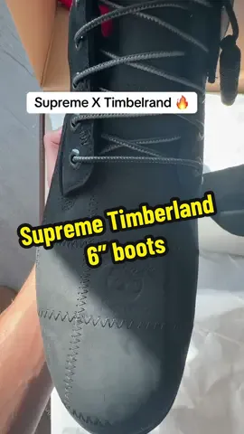 Supreme Timberland 6” Boots Unboxing + First Look #supreme #timberlandboots #unboxing #streetwear #fyp 