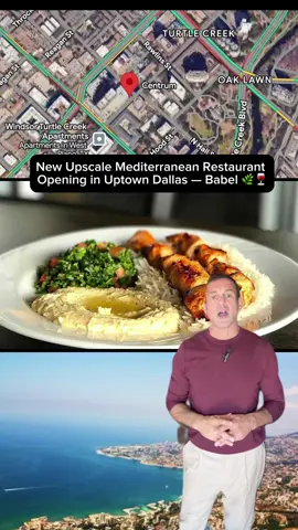 Opens “late Nov.”  A brand-new Mediterranean dining experience is coming to the iconic Centrum building in Uptown — and it’s bringing Dallas a true taste of Lebanon. ✨ Babel, from restaurateur Mo Kamal of Open Sesame fame, opens later this month at 3180 Welborn St., in the former Steel space. Babel promises a refined, upscale take on Middle Eastern cuisine  — with chef Zeina Kamal leading the kitchen and dishes inspired by flavors from Beirut to Marrakesh.  Expect mezze, grilled meats, seafood, and vibrant vegetarian creations — all served in a modern, coastal-inspired space. “Dallas has been missing a culturally authentic, upscale Mediterranean restaurant,” Kamal says — and it looks like that’s about to change. 🌊🥂 Source: Teresa Gubbins, CultureMap Dallas (Nov. 4, 2025) — I’m Mike McDonald, Dallas–Fort Worth Realtor — keeping you updated on the projects shaping the future of our city.