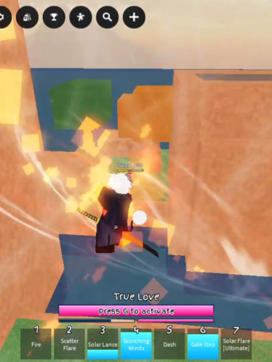 Sol [Archer OC] Combat Demo @soupadupa0  #jujutsushenanigans #roblox #jjs #custommoveset 
