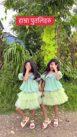 जति पल हेरें, त्यति पल मुस्कुराएँ ❤️ हाम्रो ट्विन परीहरू @Meera Bhusal #sanumamuxori#twins#trend#dance#foryoupage❤️❤️ 