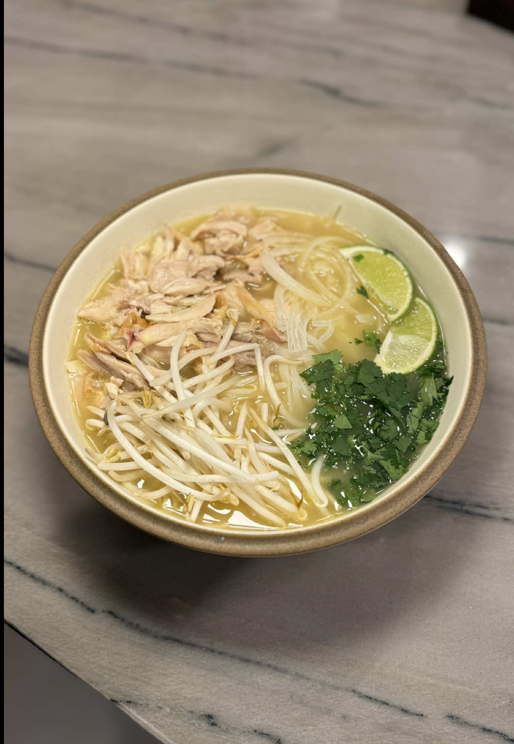 It’s starting to get cold again so I had to make some Costco rotisserie chicken pho to make me feel better :) what’s your fav thing to make with the Costco chicken? #costco #rotisseriechicken #EasyRecipes @ajinomoto_official @dearmamfishsauce 