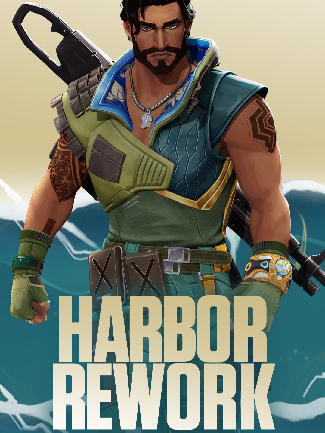 Harbor’s bracelet has unlocked new ways to bend water and break his foes. See the changes in action. #Valorant