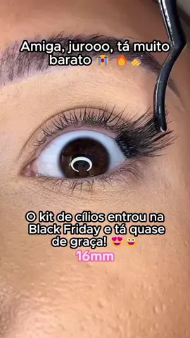 a hora é agora Meninas Aproveitem 🔥😍 #cilios #ciliostufinho #extensãodecilios #tiktokshop1111br #tiktokshopblackfridaybr 