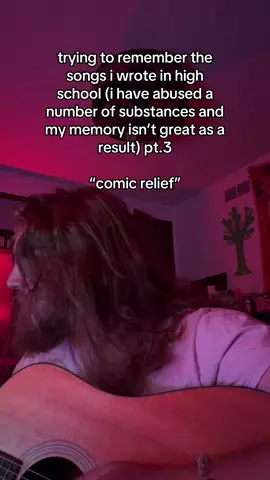 if these keep getting views, i may have to start actually recording my music. drop any song requests you have in the comments and i’ll try to do some covers for you guys #fyp #songwriter #originalmusic #comicrelief