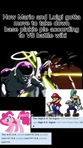 I love the Vs battle wiki slander #marioandluigi #bowsersinsidestory #pinkiepie #mylittlepony #vsbattlewiki 