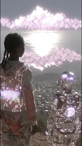 Future Love #afrosurrealism #afrofuturism #dreamcore #blackartistsoftiktok #blackart 