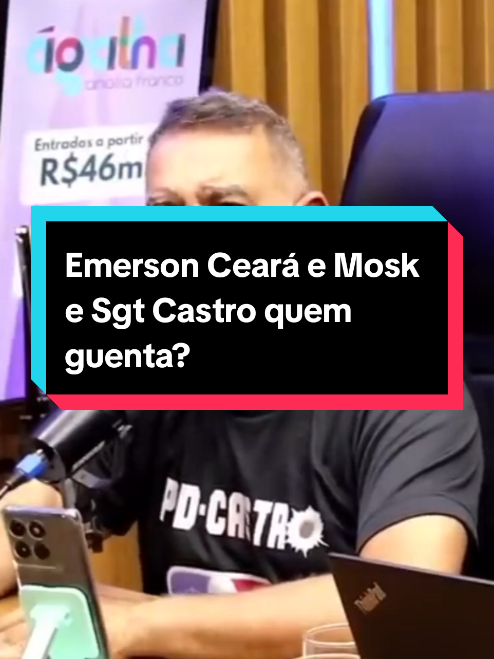 Emerson Ceará e Mosk e Sgt Castro quem guenta?#creatorsearchinsights #views #viral #sgtcastro #emersonceara 