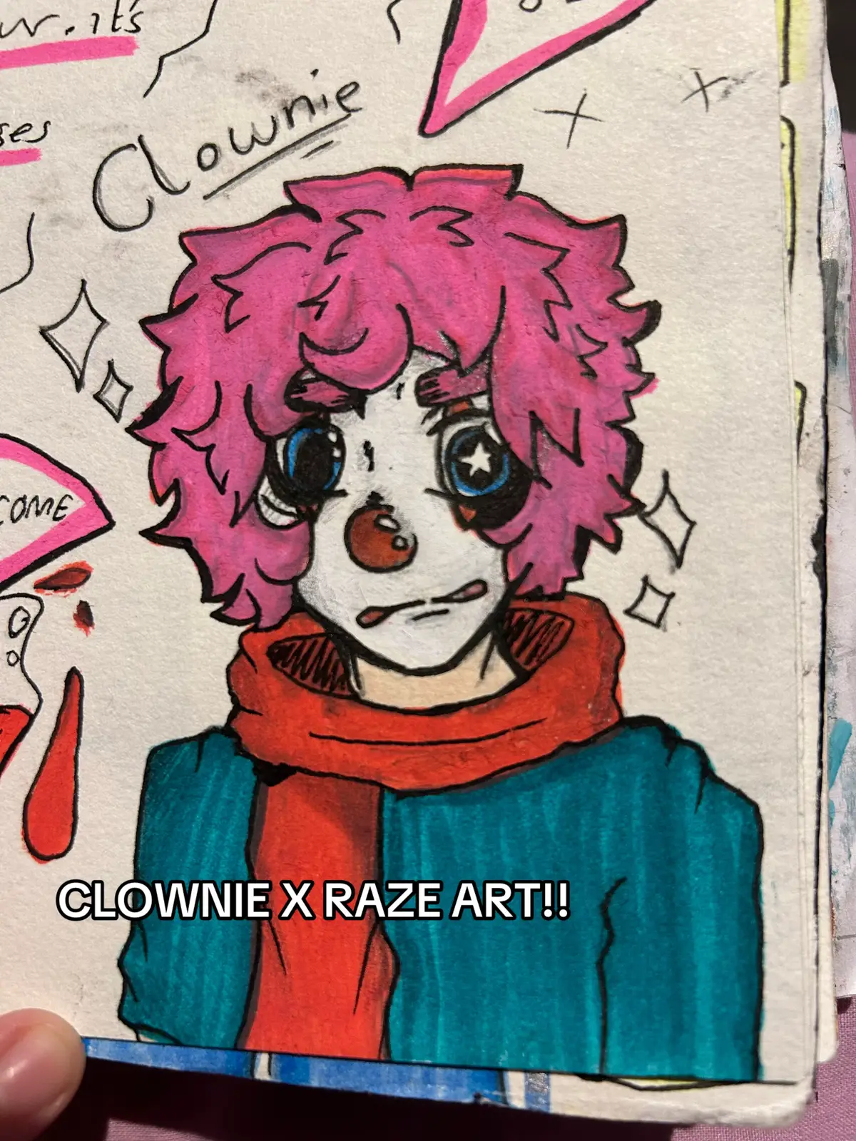 #fyp #sketchbook #oc #originalcharacters #art