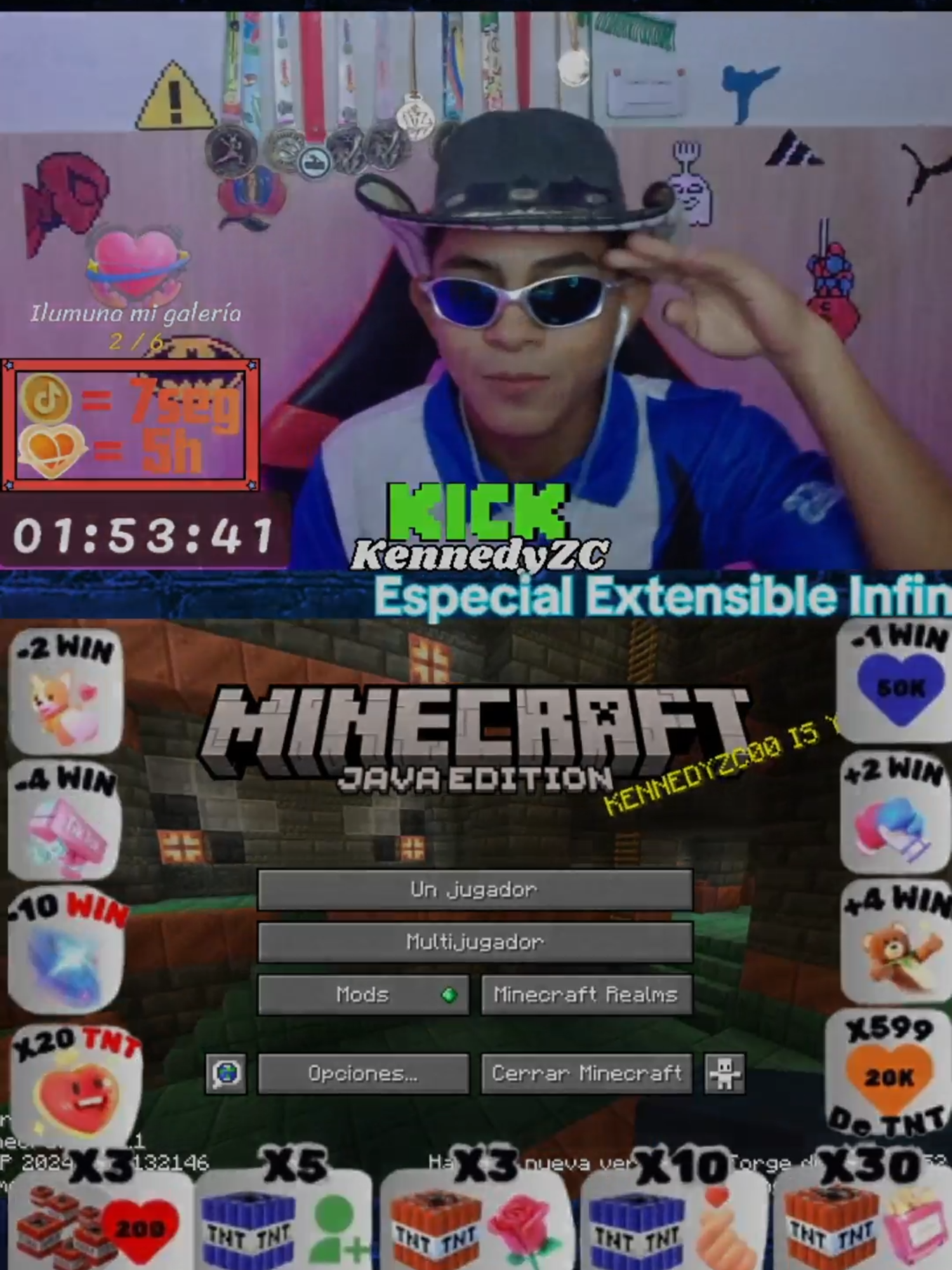 Gran Extensible Infinito, cada moneda suma +7seg #kennedyzc #paratii #fyp #viral #kick #freefire #brainrots #diamantes