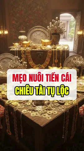 Mẹo nuôi tiền cái chieu tài lộc #phongthuy #phongthuytamlinh #tuvi #tutru #kinhdich #bacthayphongthuy #tinhhoaphongthuy