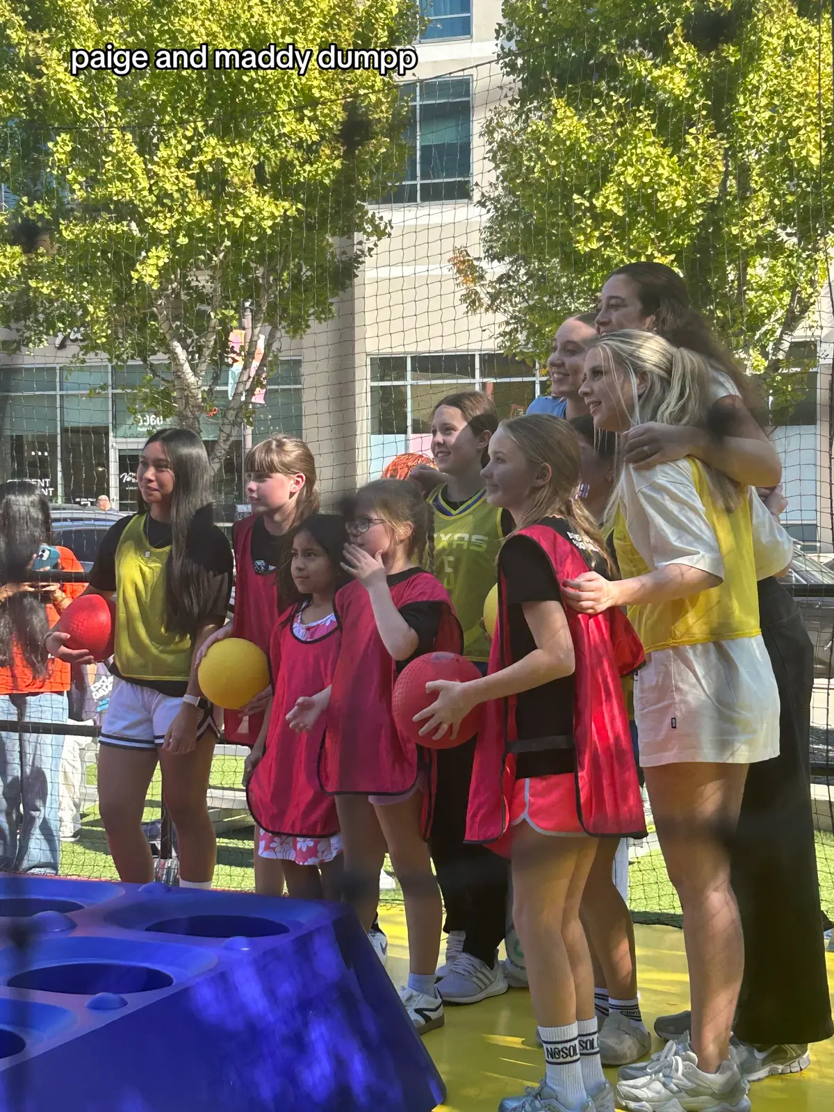tdy was too funn, and won against paigee😛#paigebueckers #maddyseigrist #dallaswings #WNBA #wbb @Paige Bueckers 