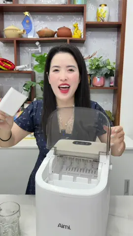 (Bản Mới 2025) Máy Làm đá Aimi bảo hành 1 năm #maylamdavien 