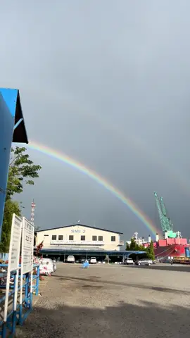 Pemandangan indah🌈 #cilegon 