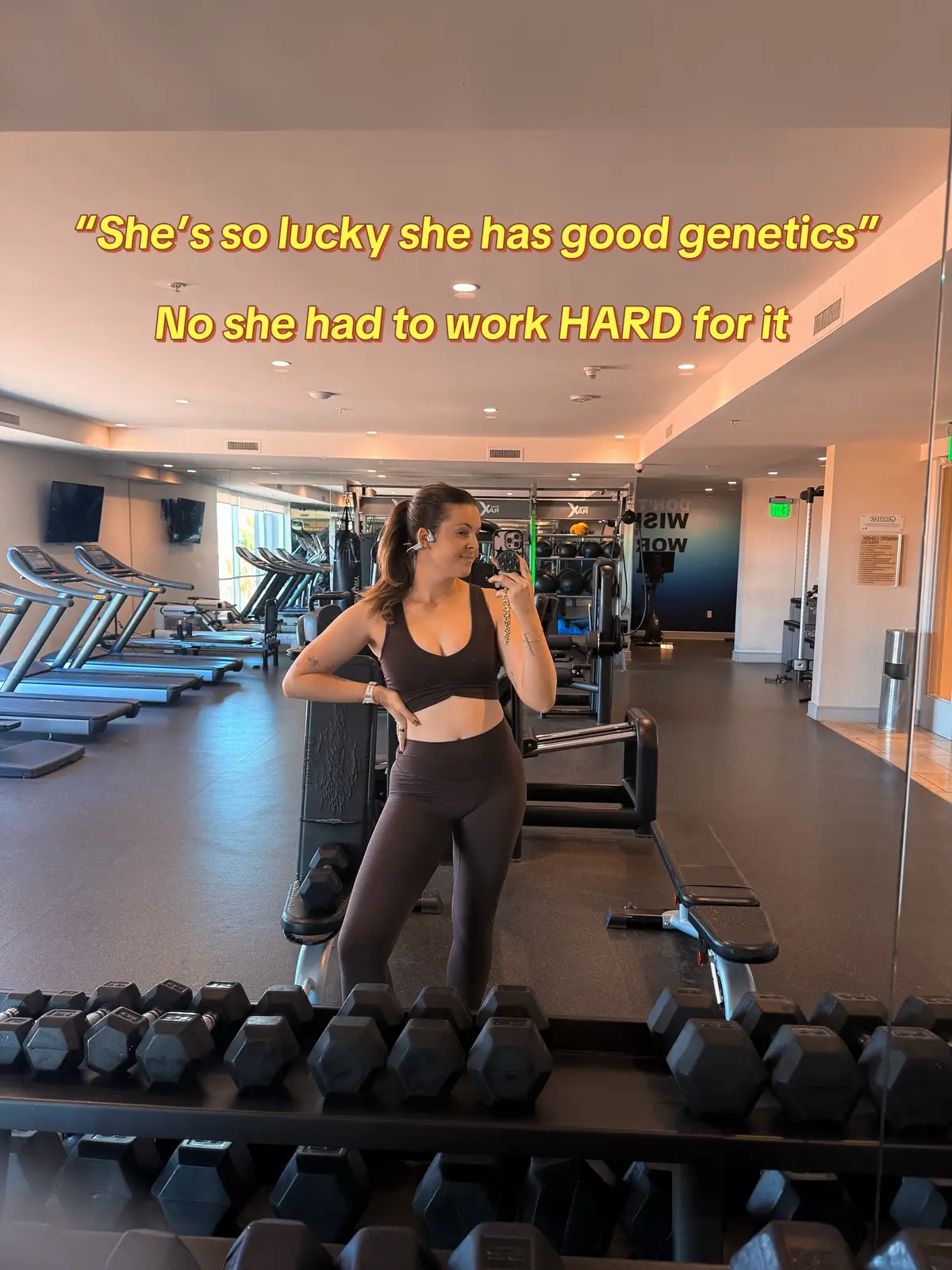 ✨It’s never been easy and it’s not supposed to be… . Changing your body and your mindset is about building a happier healthier version of you. Sometimes you have to struggle to grow. . My story has brought me through a lot of ups and downs but building those sustainable habits throughout the past 10 years has created a better lifestyle and mindset for ME.  . The goal? Be able to inspire and help others who have also struggled on this journey. BRTHE fitness app is one click away. Download today and join me! 🔗 in bio! . . #personaltrainerlife #f#fitnessjourneygymgirl #d1athlete  