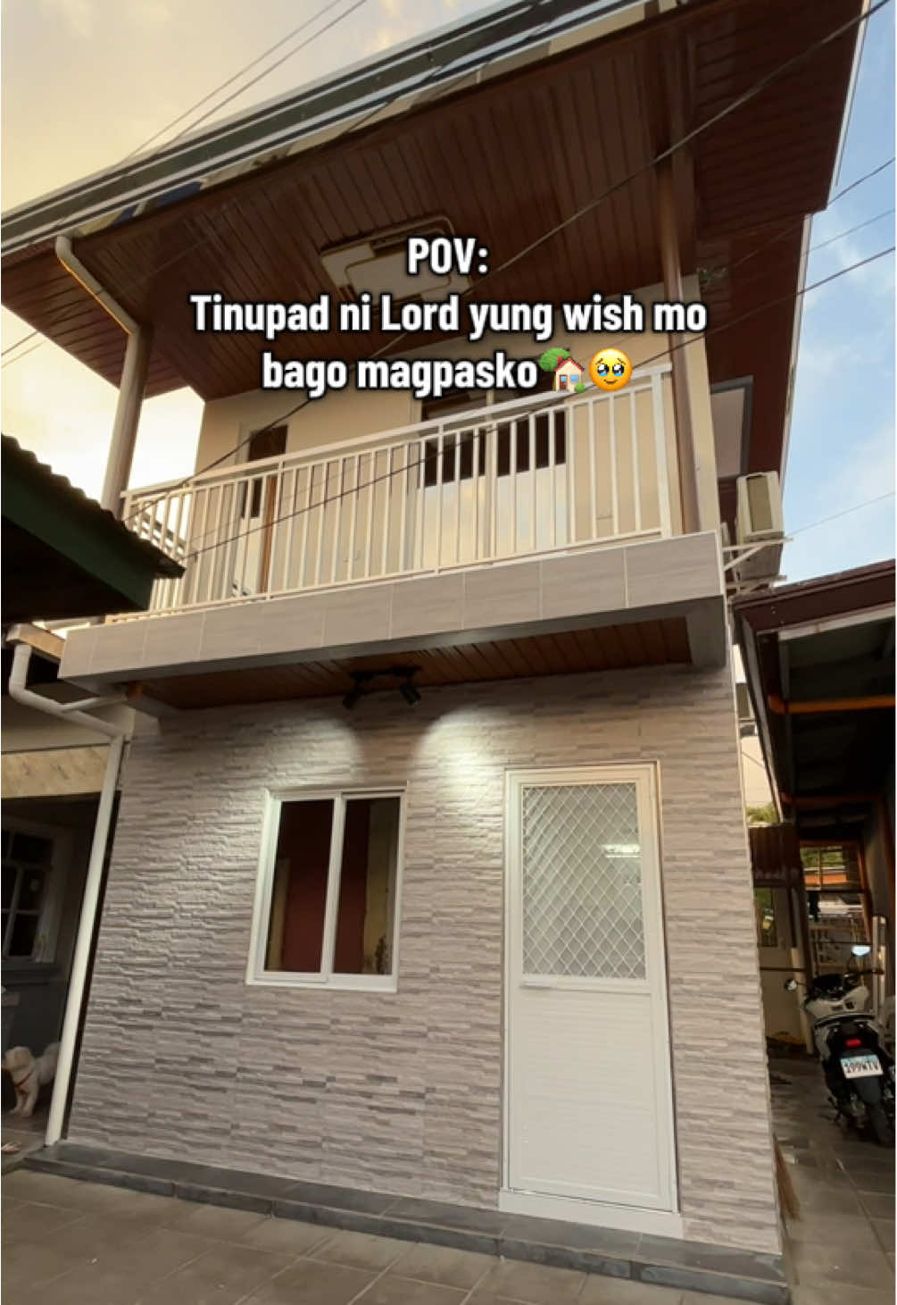 Napakagandang regalo neto ngayong pasko🥹 Bagong bahay🏡 Konting gamit nalang yung kulang, pwede na lipatan. Thank you Lord! #houseoftiktok #houseupdate #housetour #tiktokaffiliate 