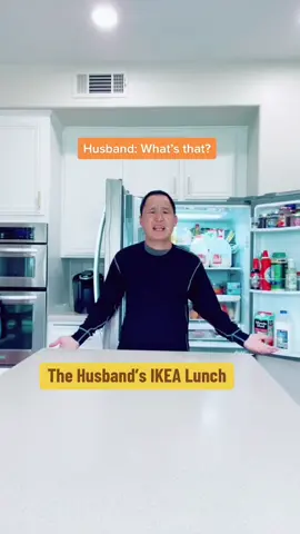 The Husband’s IKEA lunch #ikea #ikeatok #husband #husbandwife #husbands 