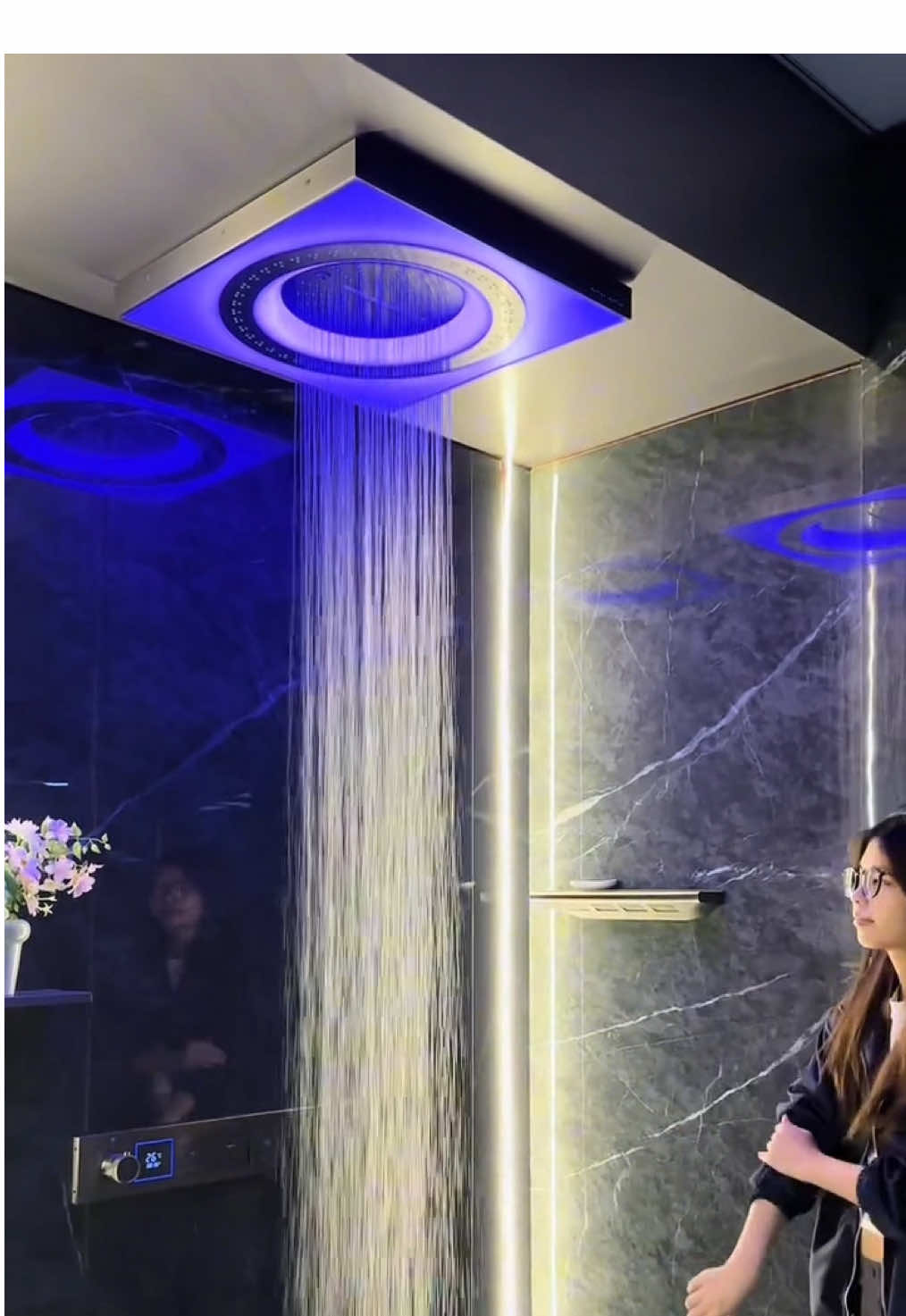 Enjoy every moment of your shower with a system that’s as efficient as it is beautiful.