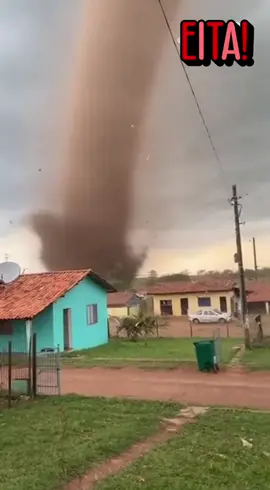 Tornado no Paraná #tornado #parana #chuva #ciclone 