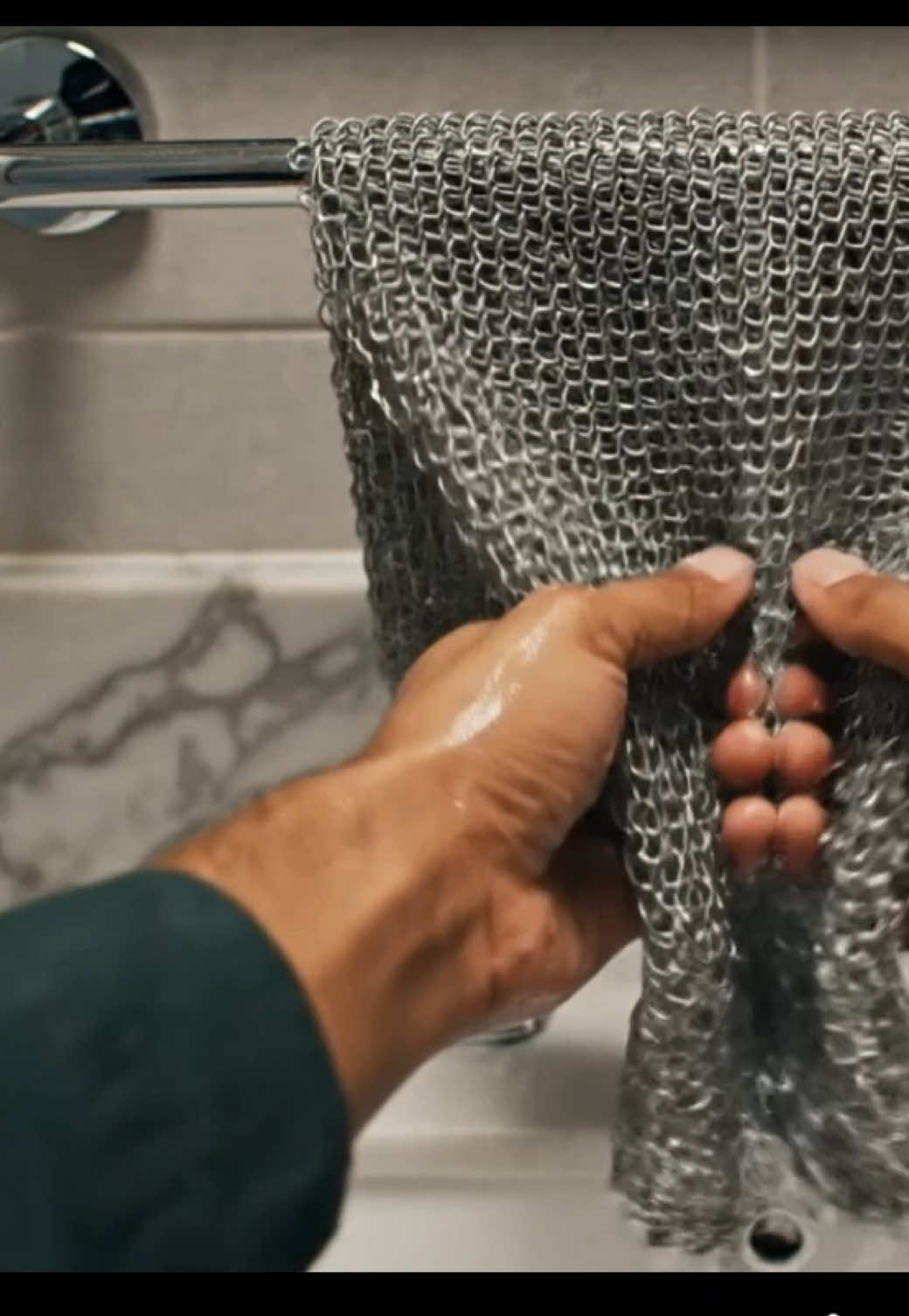 Which towel are you using? 🧖‍♀️ #aiasmr #veo3 #aivideo #asmrsounds #ai 