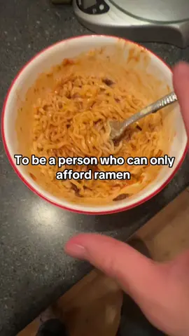 I just be happy to not go sleep hungry 😌 #ramen #broke #foodtiktok #funny #poor 