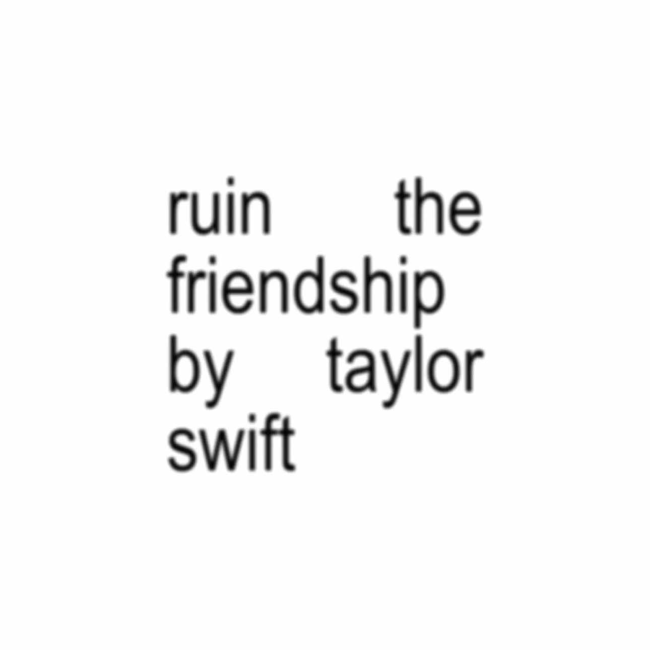 answer the question!!! #taylorswift #ruinthefriendship #thelifeofashowgirl #lyrics #taylorswiftedit 
