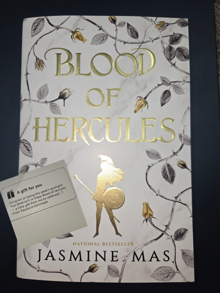 thank you so much @paulasrandomreads I really appreciate it!!  #BookTok #spotlight #bookfairy #bloodofherclues #jasminemas 