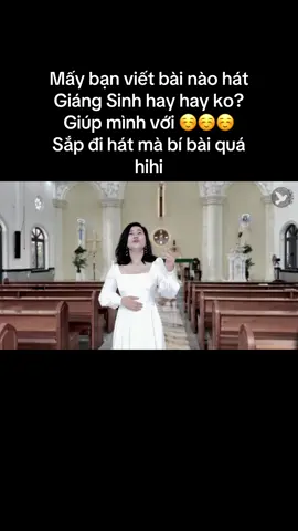 Hallelujah sắp Giáng Sinh rồi mấy chế ơiii. Tìm bài đi hát nè #Giangsinh #christmas #christiantiktok #thanhca #conggiao #thuyha #singer 