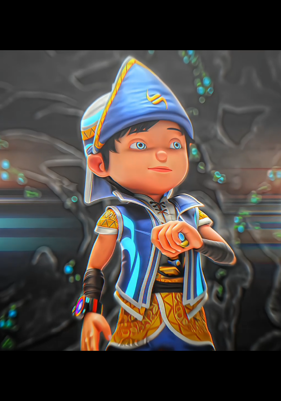 sopan glow up? #boboiboysopan#baraju#ipin#presetalightmotion#fyp