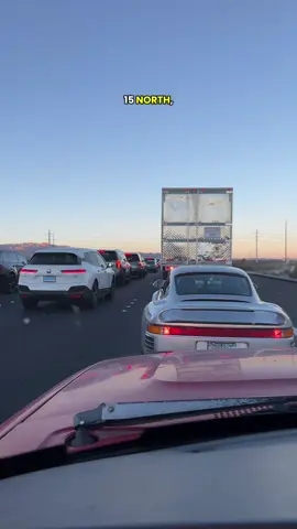 At least 3 miles south of where the plane is 🫠 #i15 #lasvegas #foryoupage #porsche 