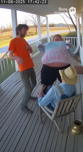 Grandpa meet Big Back Becky 💨#grandpa #fyp #trending #viral 