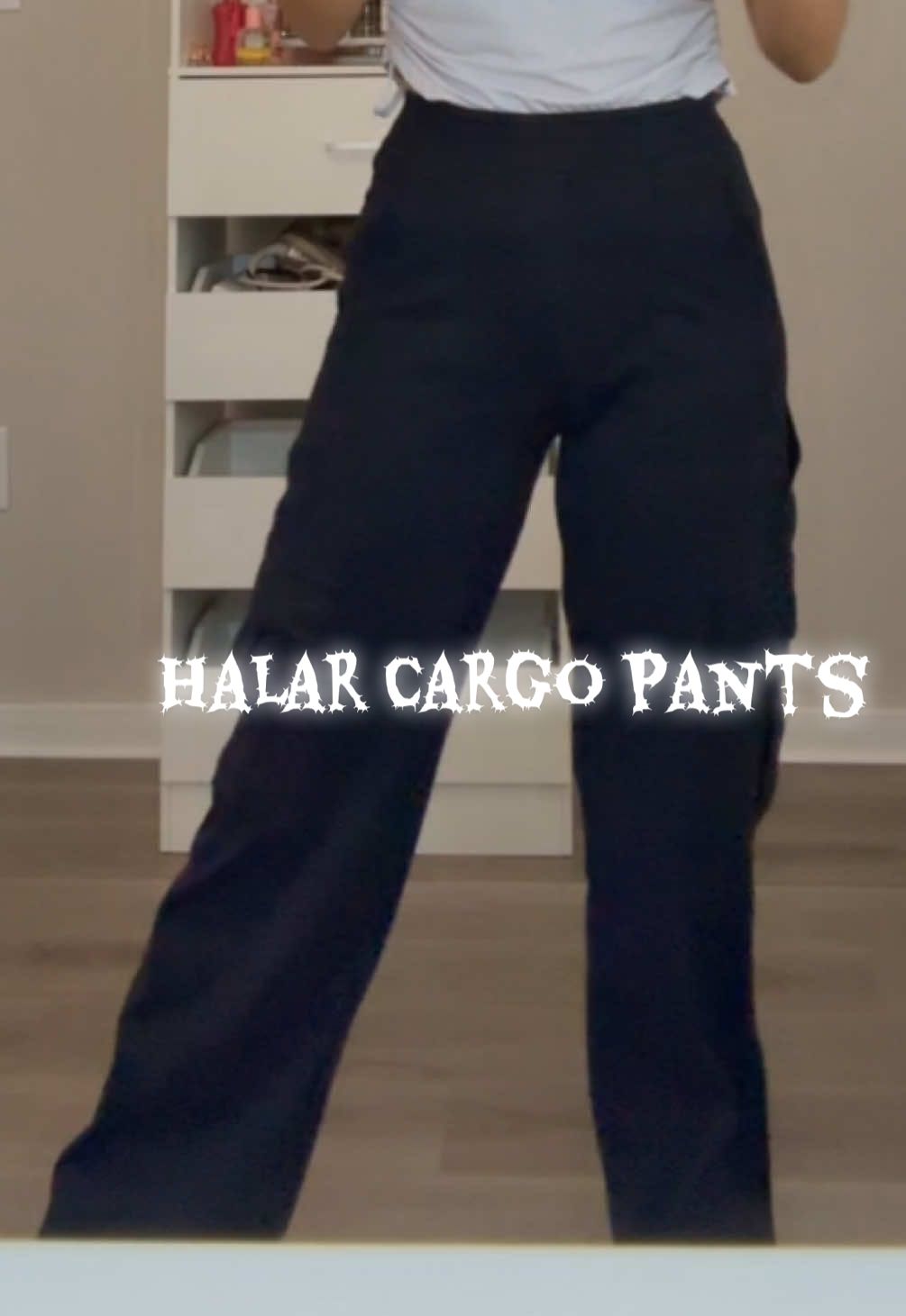 Halara Flex Mid Rise Multiple knit Cargo Pants Are Amazing!! #halara #halaracargo #halaradenim #tryonhaul 