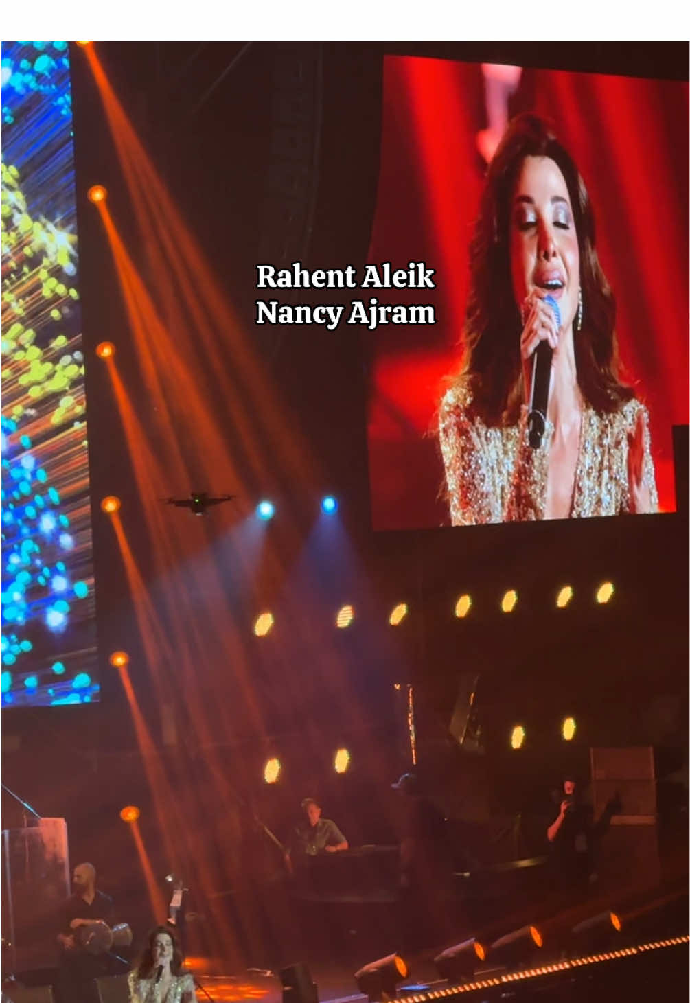 Nancy Ajram + Rahent Aleik = Vibes nya nggak ada obat 💫 #nancy #nancyajram #concertvibes #konser #arabicsong 