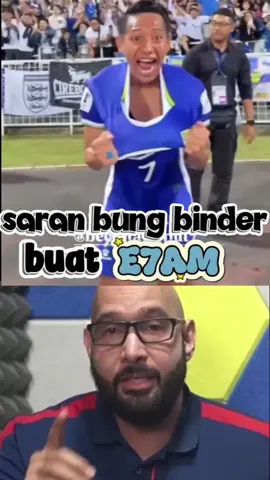 saran bung binder buat E7AM #persibbandung #bobotoh #vikingpersibclub #beckamputra #fyp 