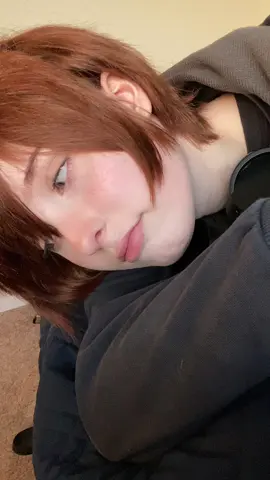 hair getting longer. 