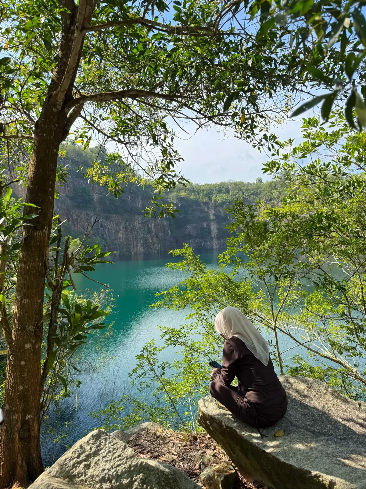 📍Gemilang Hill 🤍🕊️ #Hiking #hiddengems #view #nature #kulaijohor 