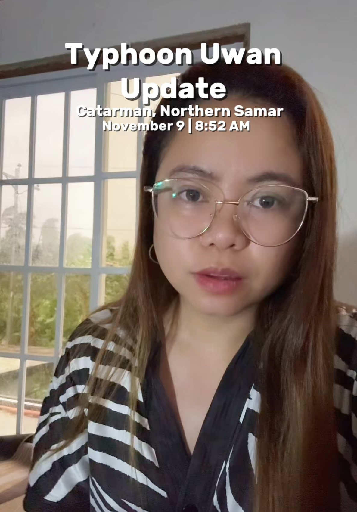 Typhoon Uwan Update in Catarman Northern Samar #TyphoonUwan #BagyongUwan #UwanPh #uwan 