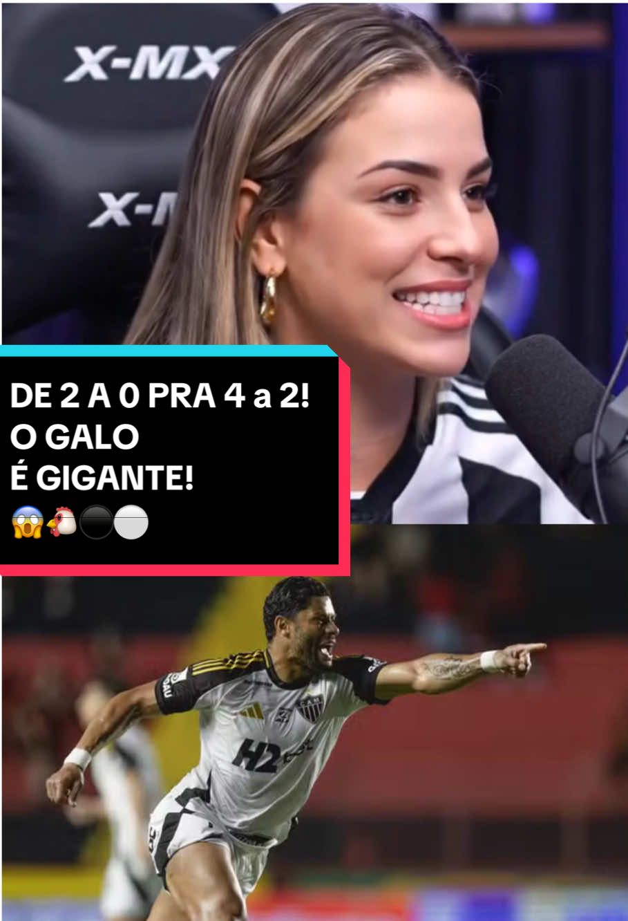 O GALO É O TIME DA VIRADA! ⚫️⚪️🐔 #atleticomineiro #galo #brasileirao #futebolbrasileiro #futebol 