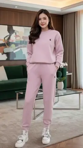 GuNO bộ quần áo nỉ nam nữ cổ tròn thêu ngựa#boquanaoninamnu #boquanaoni #banchaynhat #giadungtienich #xuhuong 