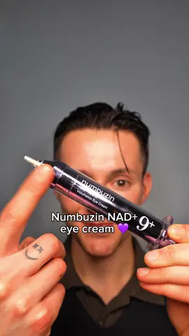 Eye cream for eye bags and finelines? 🐼💜 #koreanskincare #finelines #numbuzin #eyebags #numbuzin9eyecream @numbuzin @numbuzin_global_MKT 