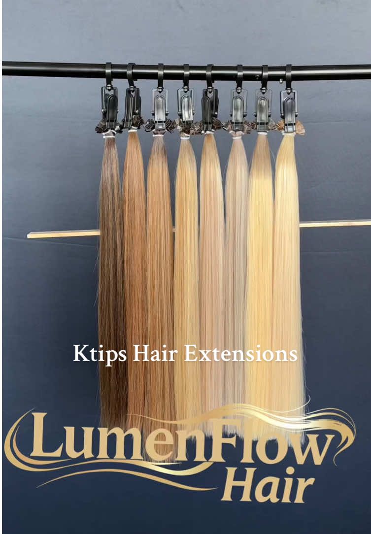 100%real human hair extensions k tip Salon quality ❤️‍🔥 #hairstyle #keratinextensions #hairstylist #hairtok #lumenflowhairextensions 