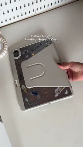 7 months used, still pretty, worth it! #rotatingcase #tabletcase #acryliccase #tabletaccessories #matepadcase 