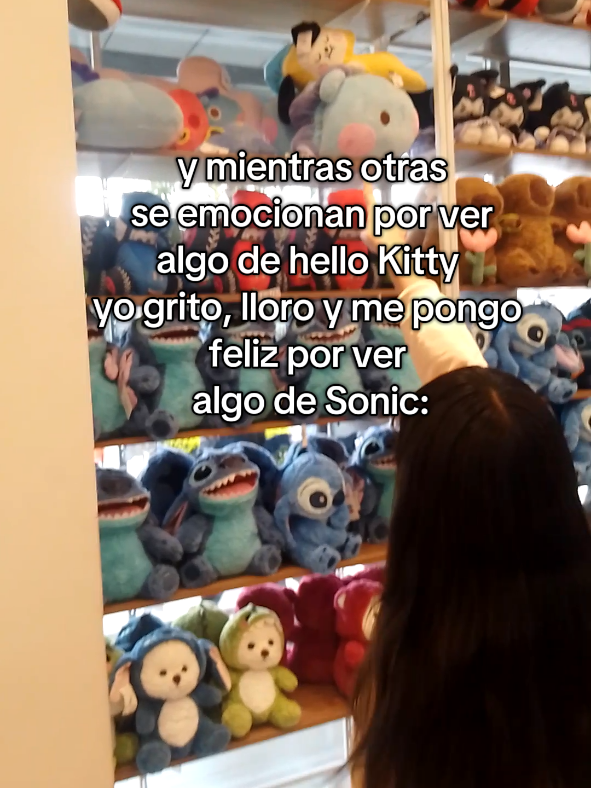 weee llore de solo verlo 😭 #peluchesdesonic #sonicthehedgehog #fandesonic #chicagamer #parati 