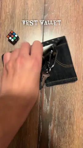 Denim wallet in our store link in bio #wallet #aesthetic #gift #madeusa #aestheticgift 