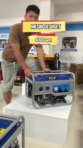 Generator Portabel 4-Tak Genset 4000 wat  #genset #fyppppppppppppppppppppppp 