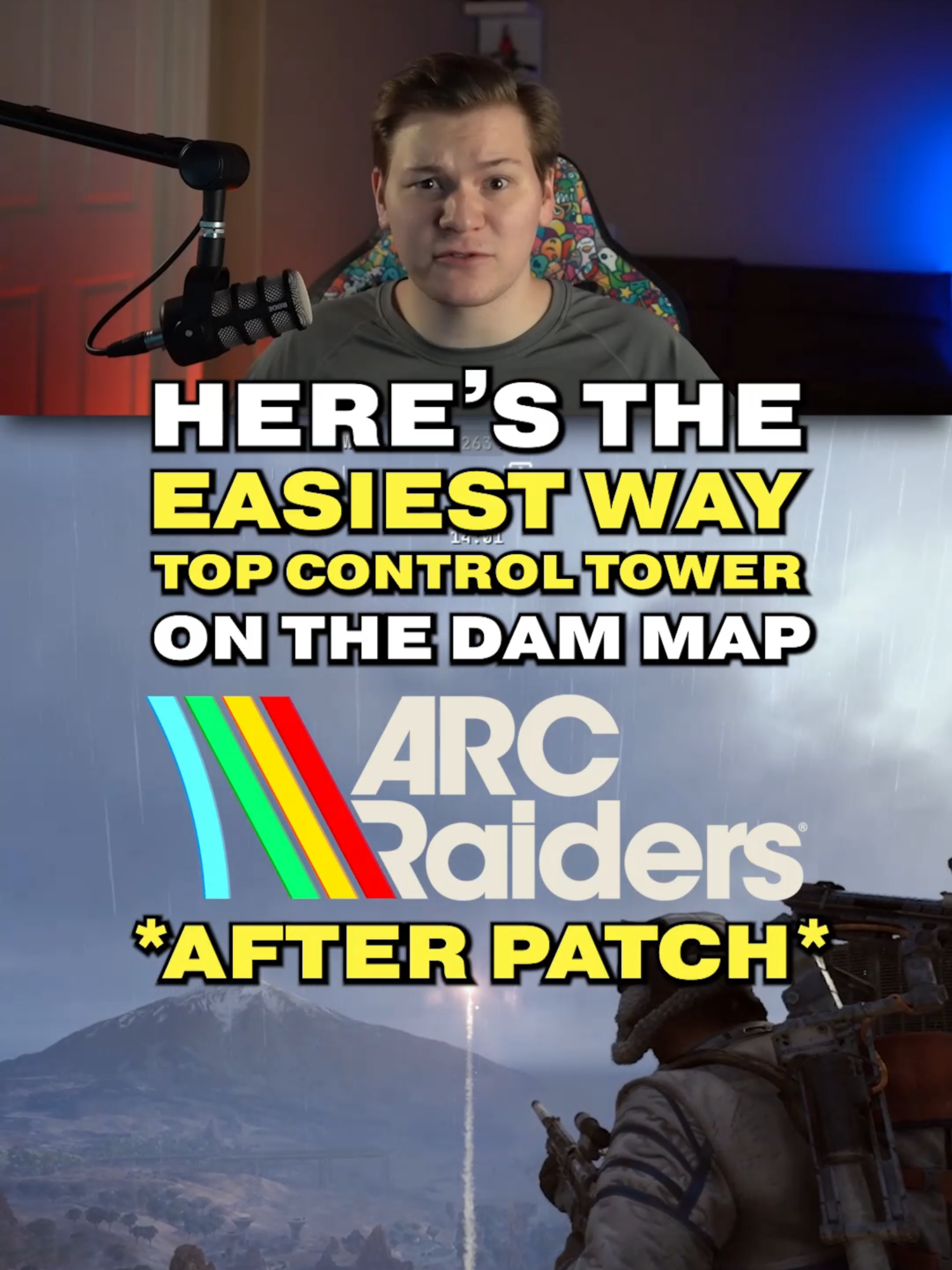Easiest Way to Dam Control Tower Key. Top of Control Tower on the Dam Map in Arc Raiders *After Patch* #Arcraiders #arcraider #arcraidersgame #schlayer