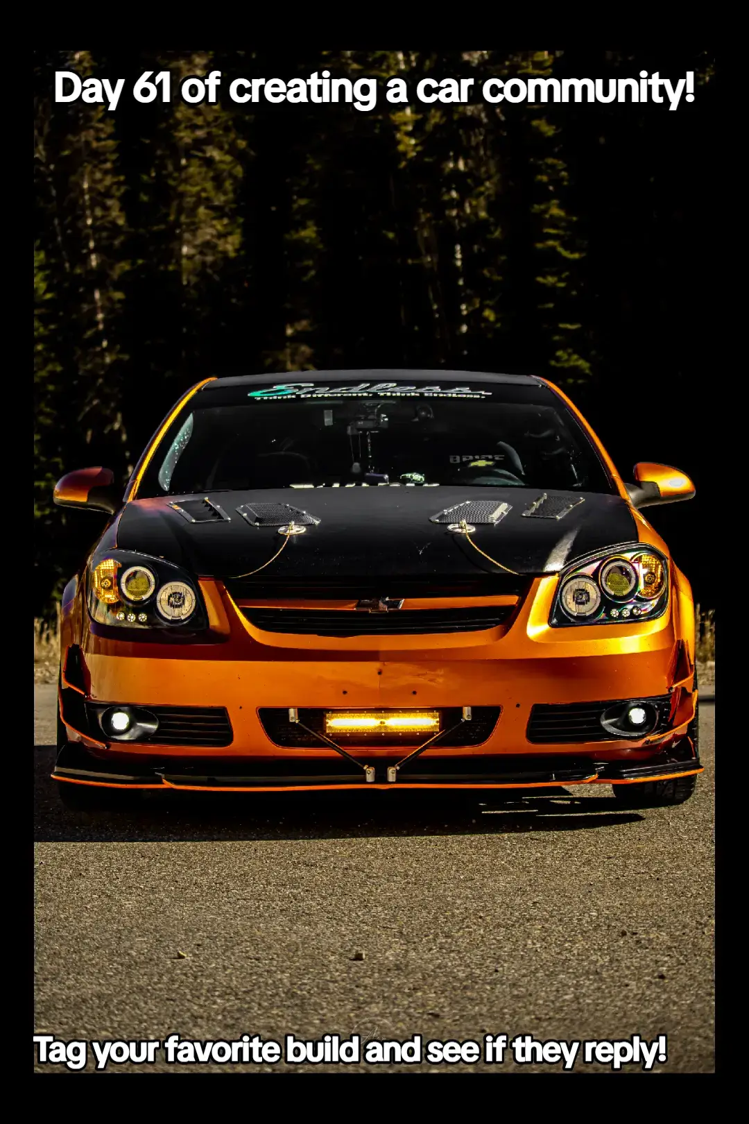 Tag them and see what happens!  #utah #letsbuildacarcommunity 