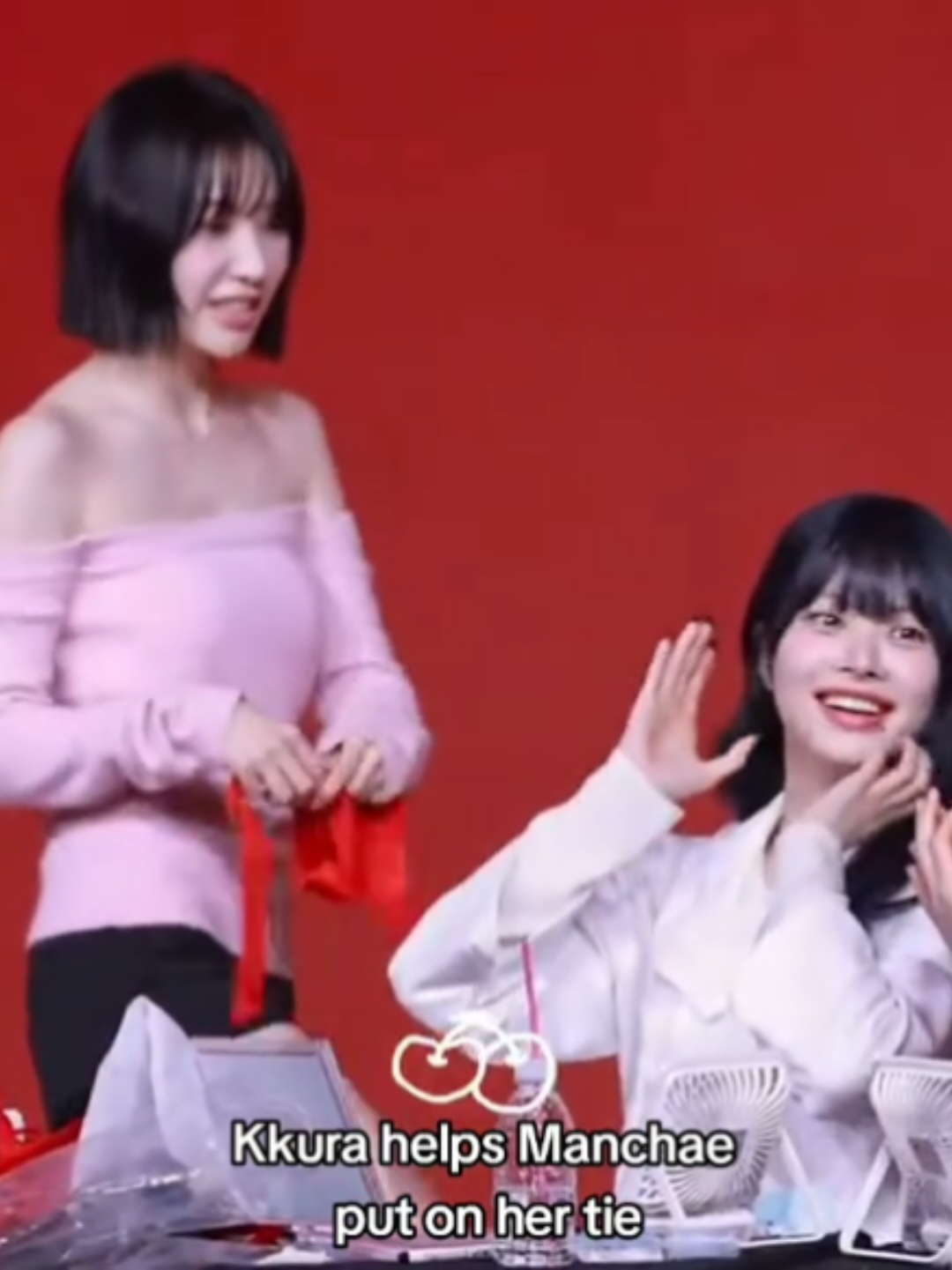Our precious Crownz (fancam credit 2_pupu_2 on X) #le_sserafim #sakura #eunchae #crownz 