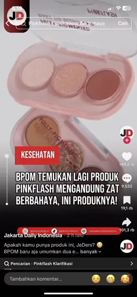 Pinkflash di cabut BPOM, kalian gimna ada yang jadi korban juga ga? #pinkflash #bpom #skincarebpom #sakitmata 
