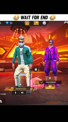 wait for end 🤣🤣 #shorts #freefireshorts #funny #gajjubhai #trending 